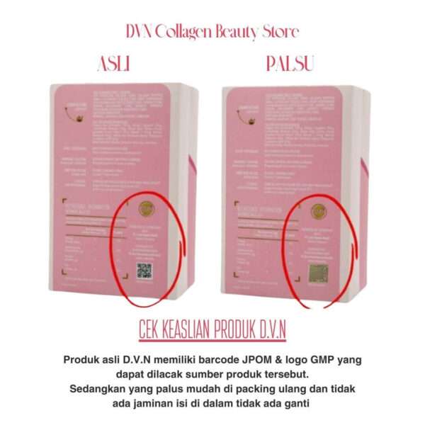 DVN Collagen Tablet Kunyah Asli